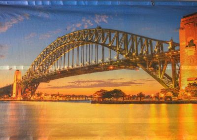 Sydney Harbour Bridge Monarflex Digital Printing